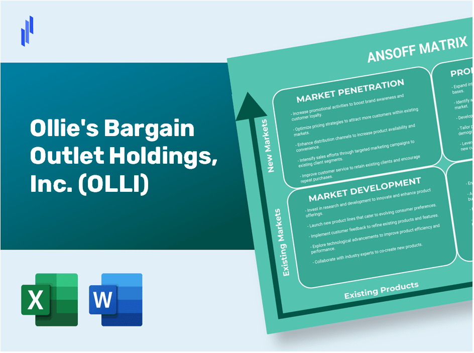 Ollie's Bargain Outlet Holdings, Inc. (OLLI)Ansoff Matrix