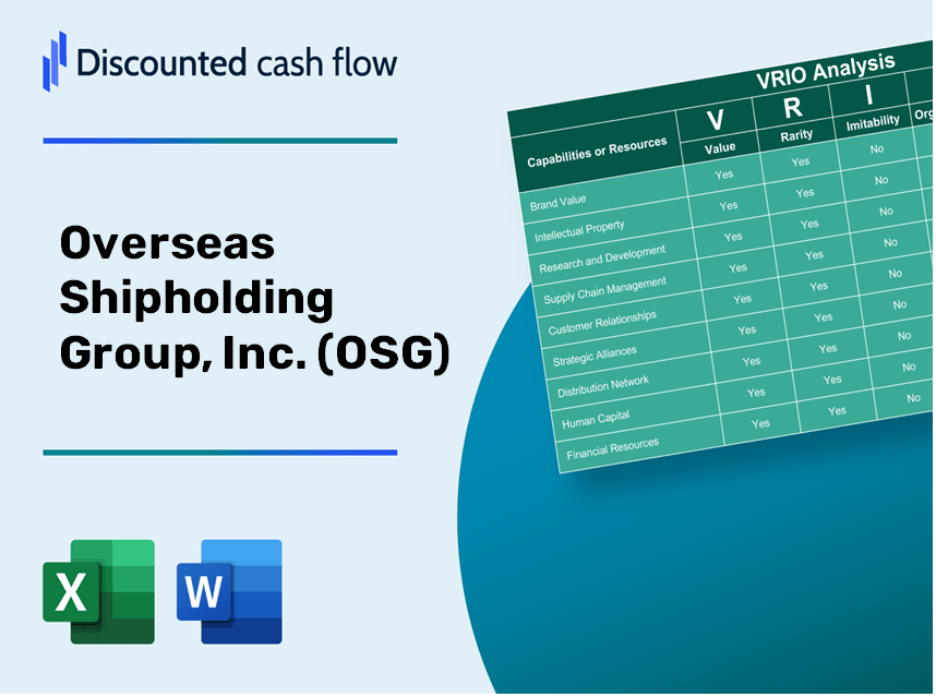 Overseas Shipholding Group, Inc. (OSG): VRIO Analysis [10-2024 Updated]