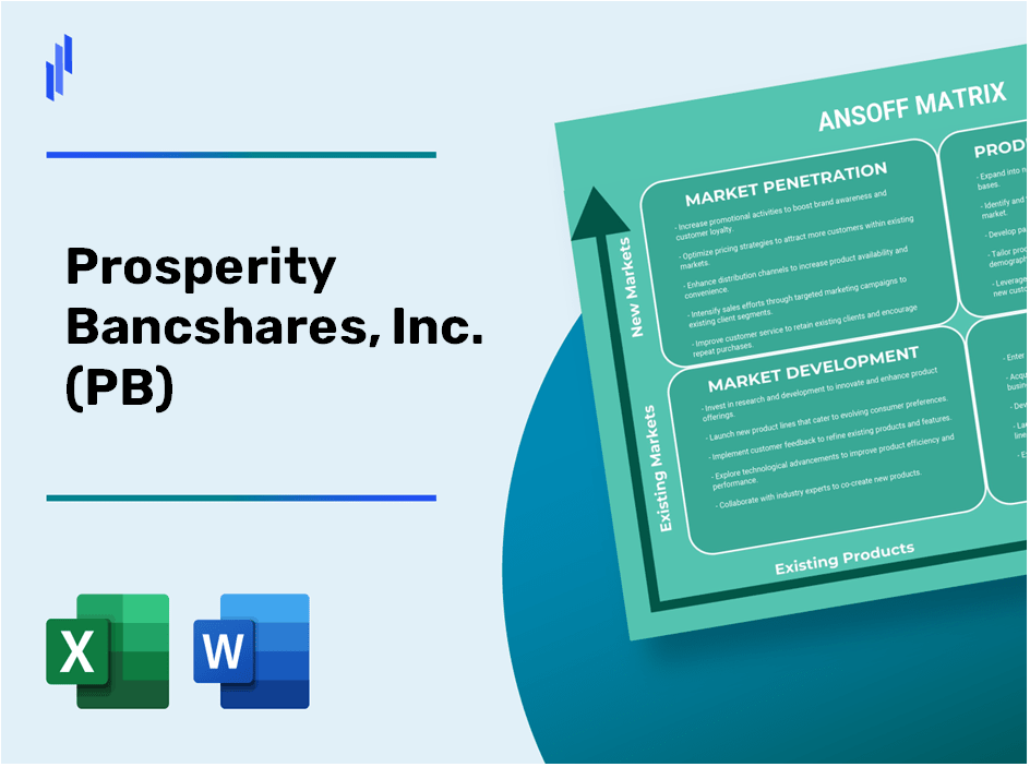 Prosperity Bancshares, Inc. (PB)Ansoff Matrix