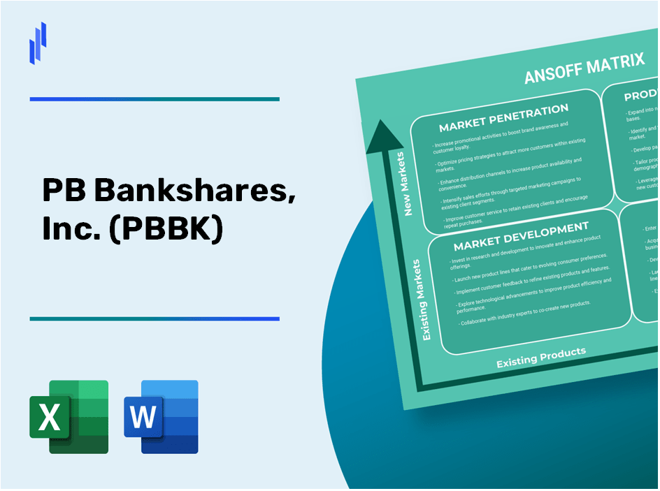 PB Bankshares, Inc. (PBBK)Ansoff Matrix