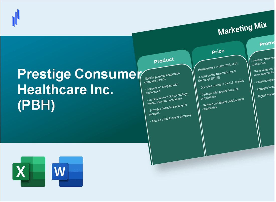 Marketing Mix Analysis of Prestige Consumer Healthcare Inc. (PBH)