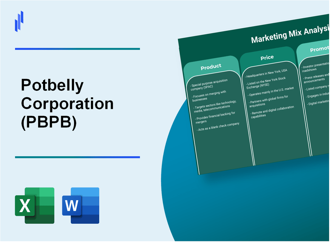 Marketing Mix Analysis of Potbelly Corporation (PBPB)