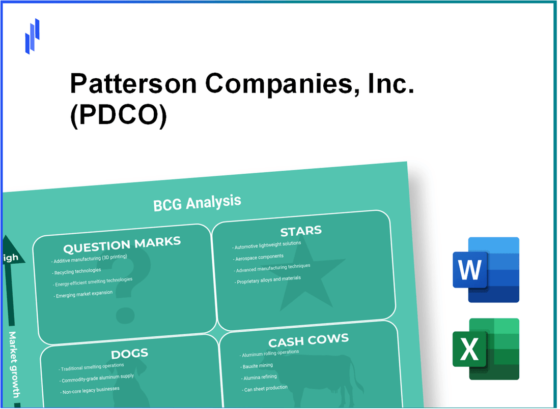 Patterson Companies, Inc. (PDCO) BCG Matrix Analysis