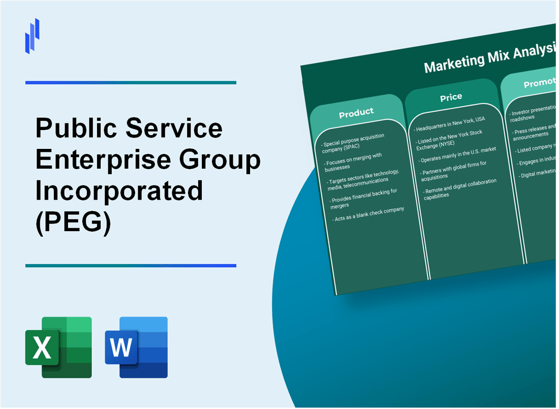 Marketing Mix Analysis of Public Service Enterprise Group Incorporated (PEG)