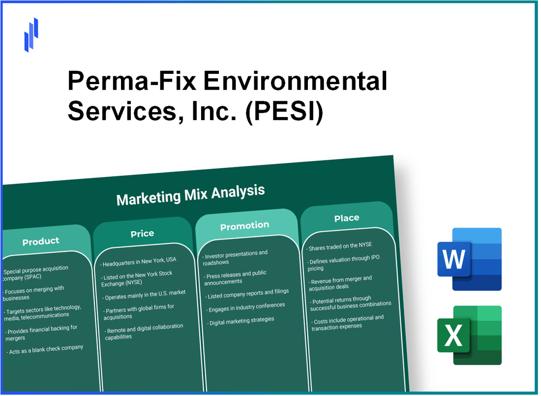 Marketing Mix Analysis of Perma-Fix Environmental Services, Inc. (PESI)