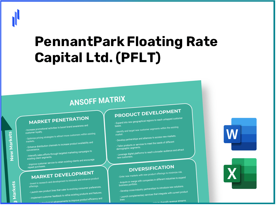 PennantPark Floating Rate Capital Ltd. (PFLT)Ansoff Matrix