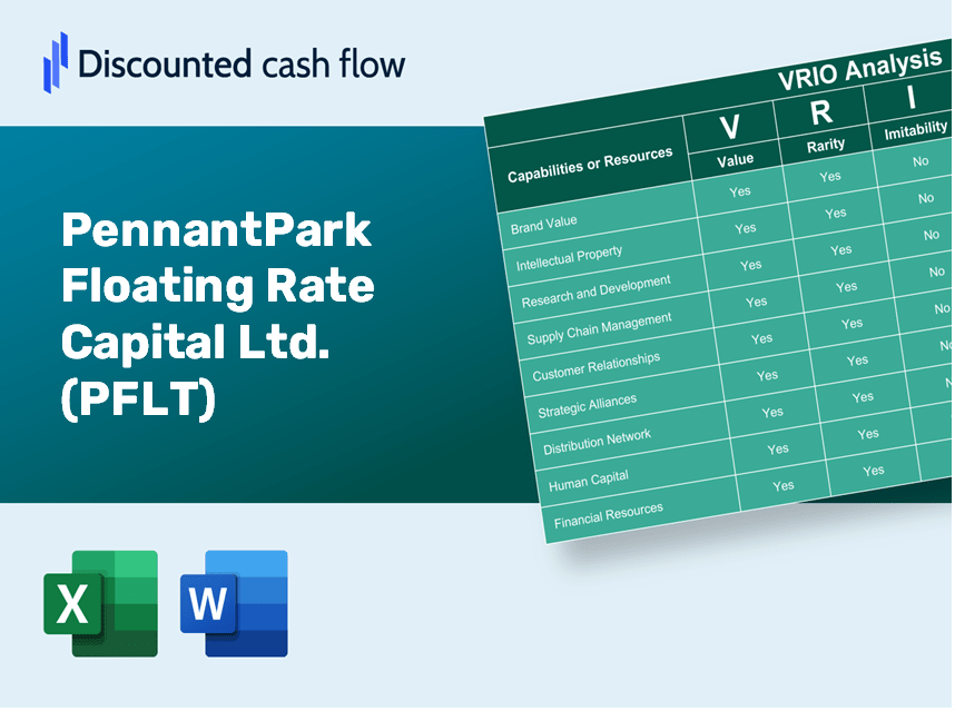 PennantPark Floating Rate Capital Ltd. (PFLT): VRIO Analysis [10-2024 Updated]