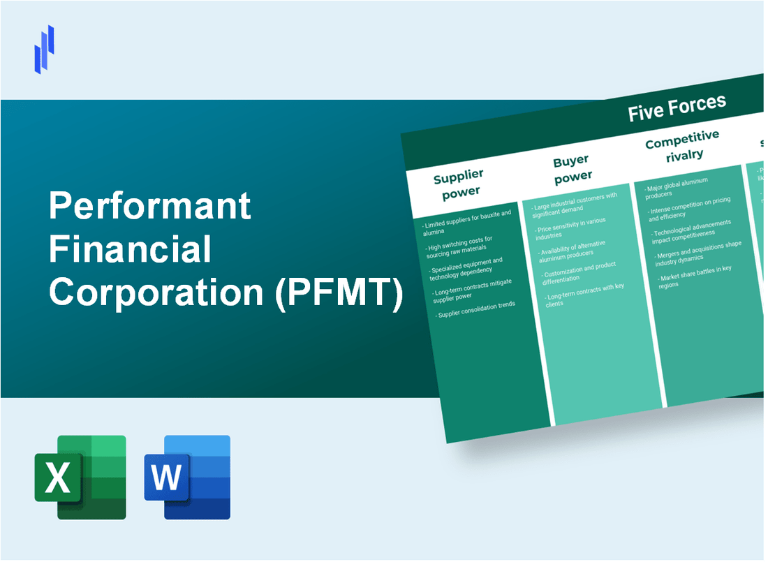 What are the Porter’s Five Forces of Performant Financial Corporation (PFMT)?