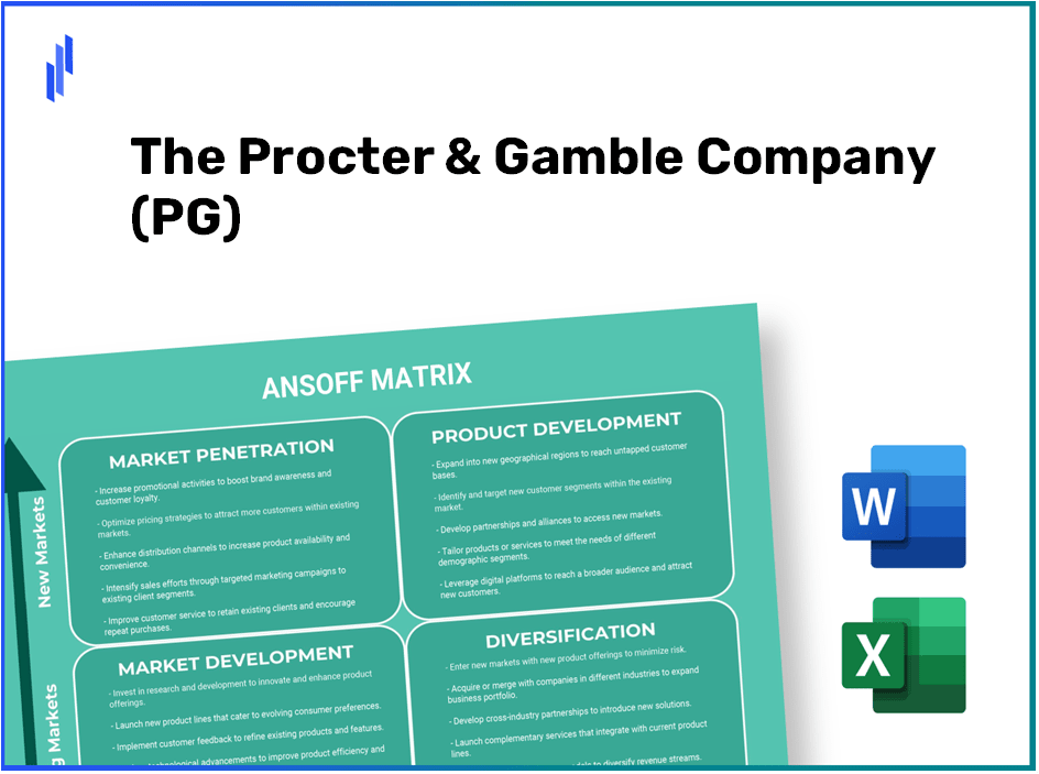 The Procter & Gamble Company (PG)Ansoff Matrix