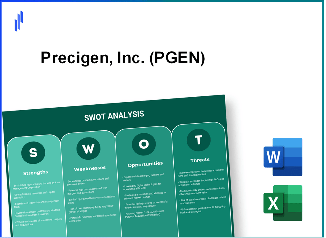 Precigen, Inc. (PGEN) SWOT Analysis