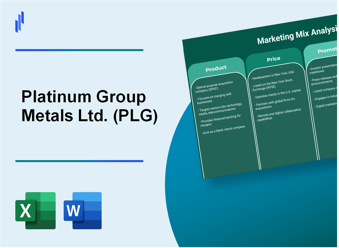 Marketing Mix Analysis of Platinum Group Metals Ltd. (PLG)