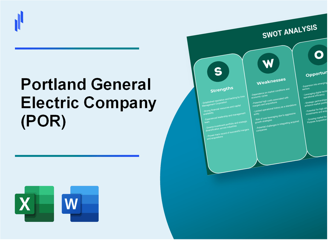 Portland General Electric Company (POR) SWOT Analysis