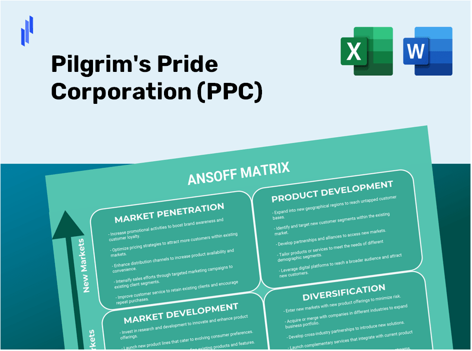 Pilgrim's Pride Corporation (PPC)Ansoff Matrix