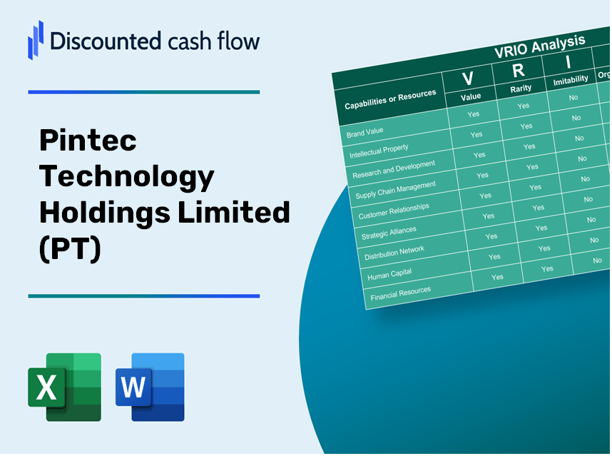 Pintec Technology Holdings Limited (PT): VRIO Analysis [10-2024 Updated]