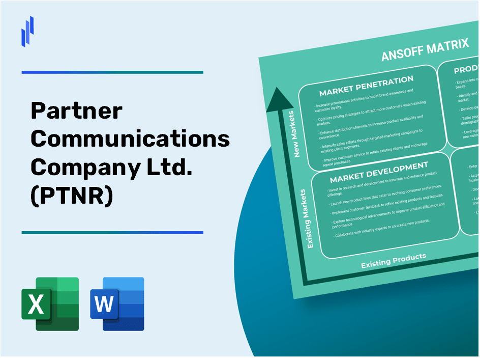 Partner Communications Company Ltd. (PTNR)Ansoff Matrix