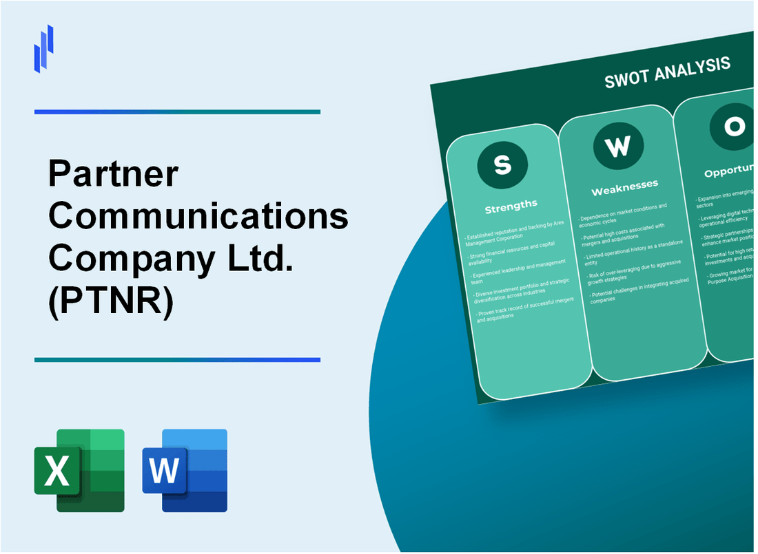 Partner Communications Company Ltd. (PTNR) SWOT Analysis