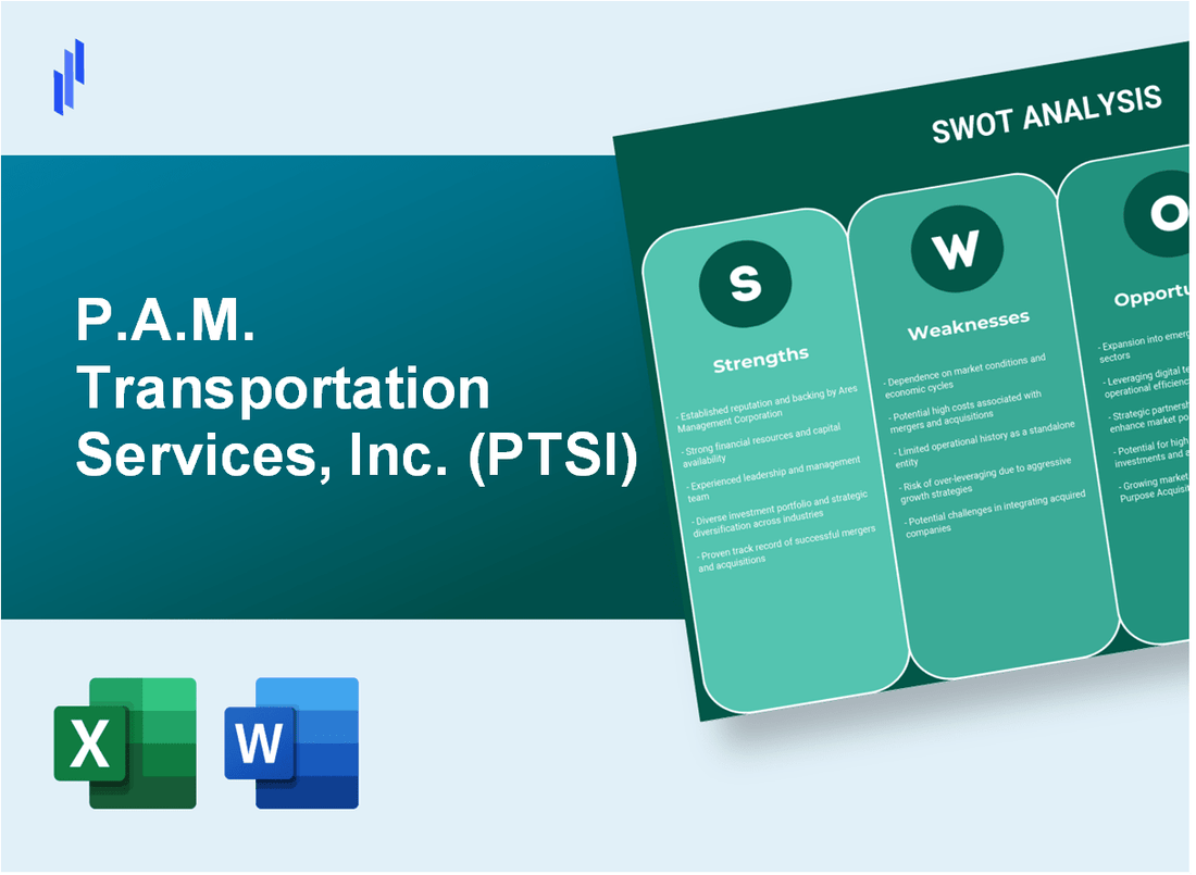 P.A.M. Transportation Services, Inc. (PTSI) SWOT Analysis