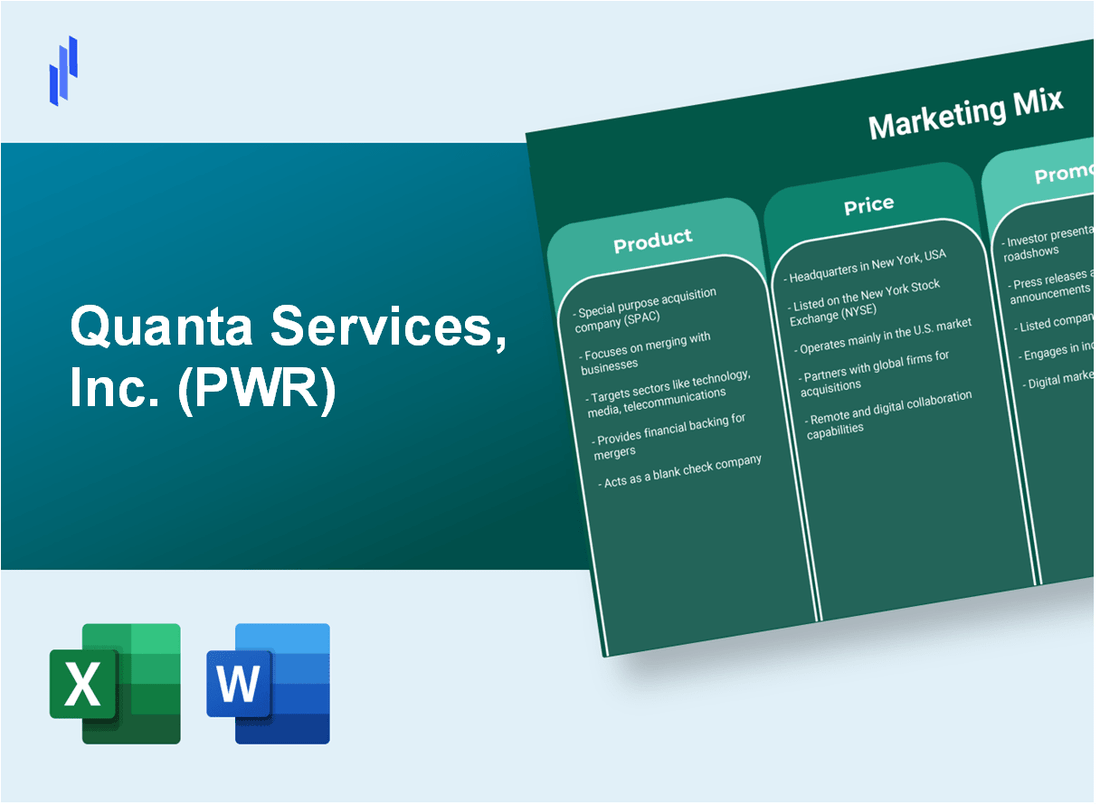 Marketing Mix Analysis of Quanta Services, Inc. (PWR)