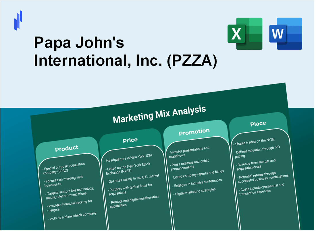 Marketing Mix Analysis of Papa John's International, Inc. (PZZA)