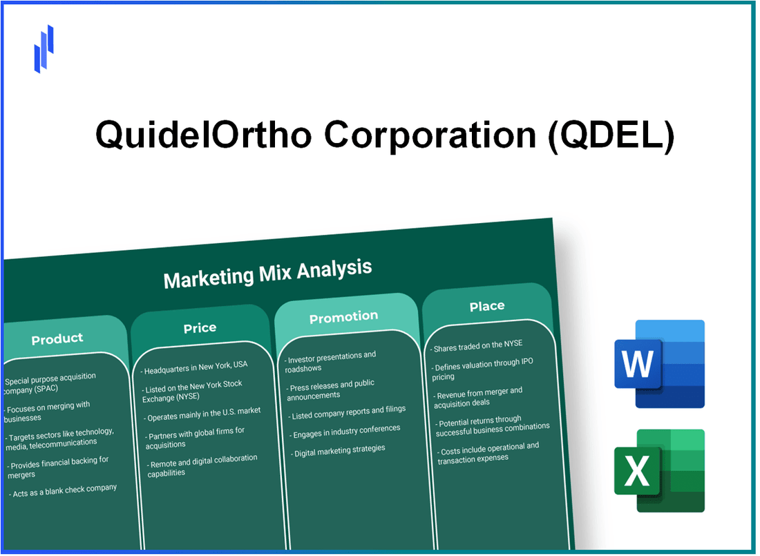 Marketing Mix Analysis of QuidelOrtho Corporation (QDEL)