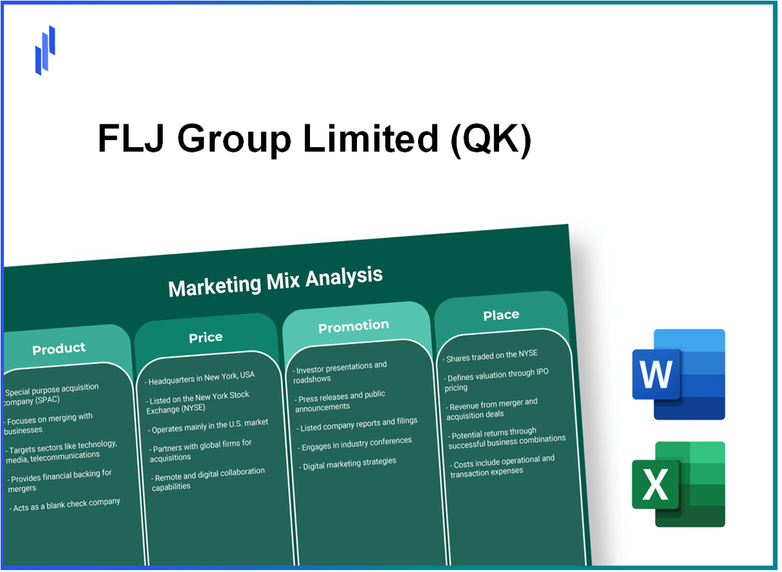 Marketing Mix Analysis of FLJ Group Limited (QK)