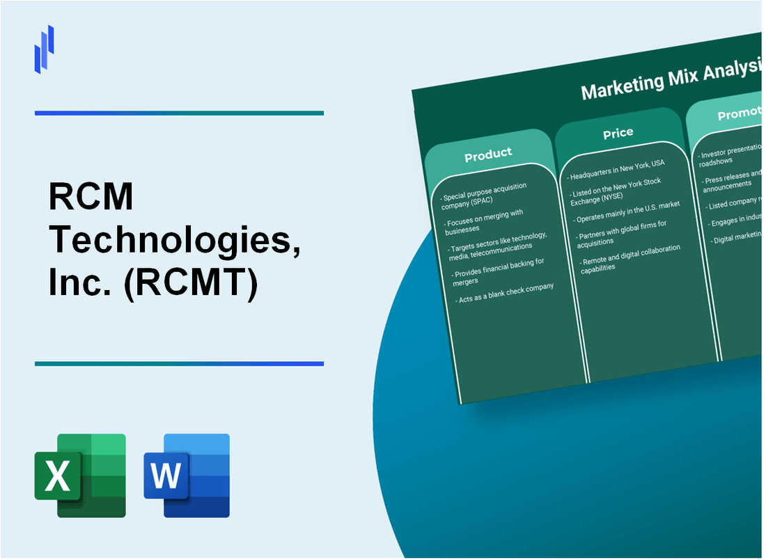 Marketing Mix Analysis of RCM Technologies, Inc. (RCMT)