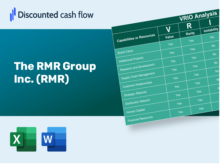 The RMR Group Inc. (RMR): VRIO Analysis [10-2024 Updated]