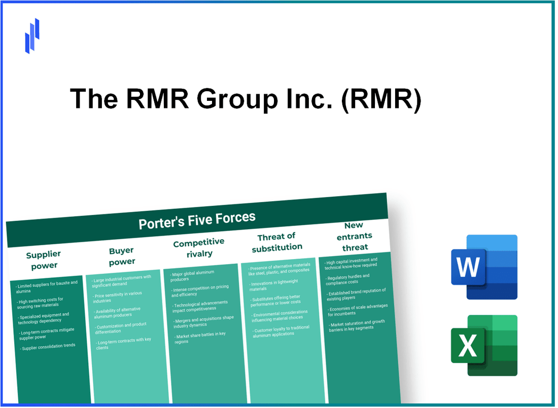 What are the Porter’s Five Forces of The RMR Group Inc. (RMR)?