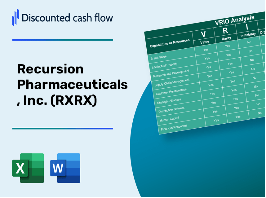 Recursion Pharmaceuticals, Inc. (RXRX): VRIO Analysis [10-2024 Updated]