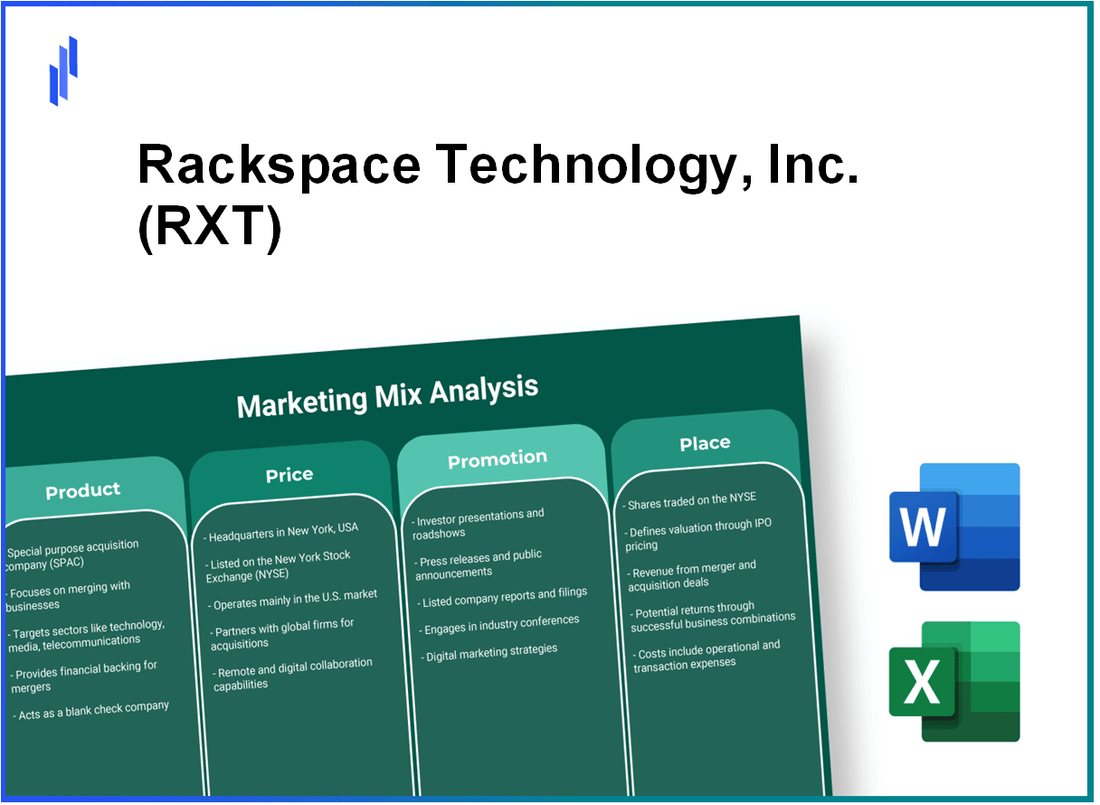 Marketing Mix Analysis of Rackspace Technology, Inc. (RXT)