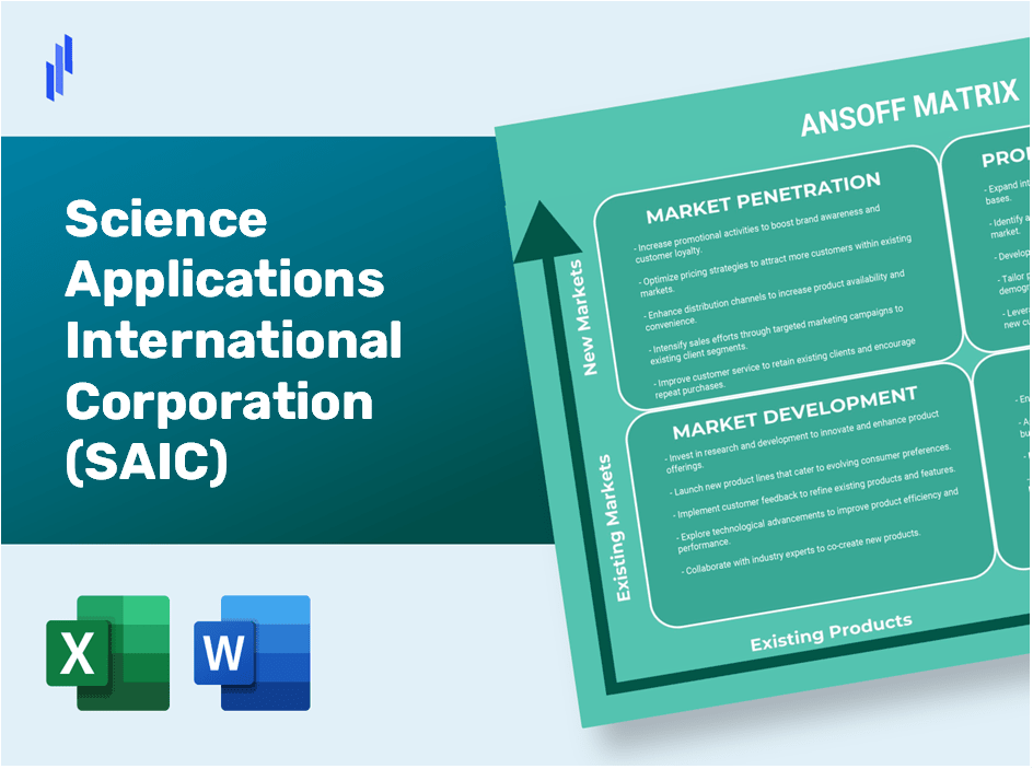 Science Applications International Corporation (SAIC)Ansoff Matrix