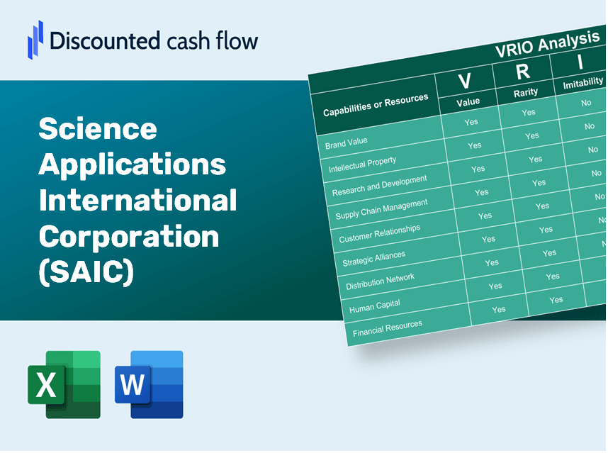 Science Applications International Corporation (SAIC): VRIO Analysis [10-2024 Updated]