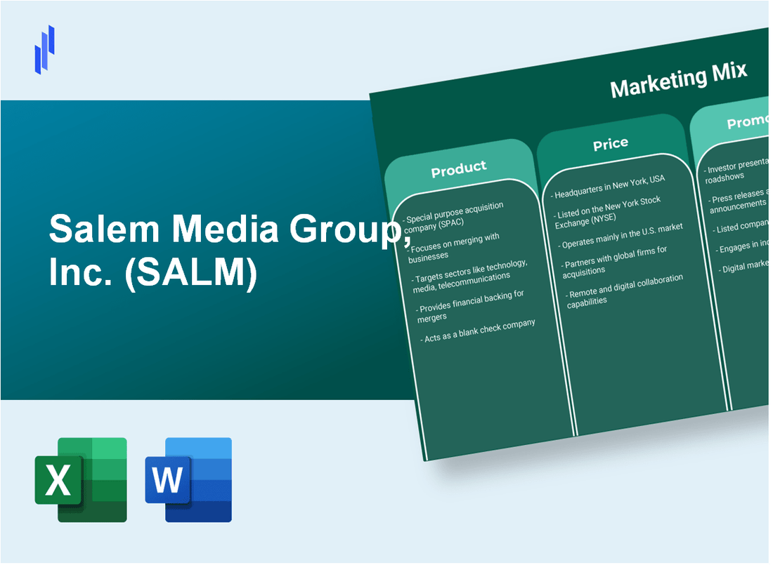 Marketing Mix Analysis of Salem Media Group, Inc. (SALM)