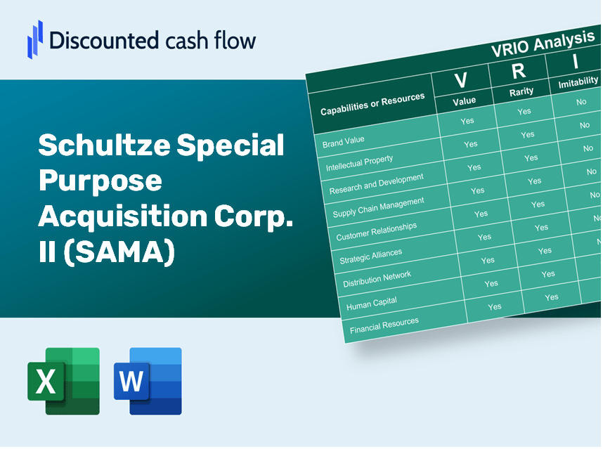 Schultze Special Purpose Acquisition Corp. II (SAMA): VRIO Analysis [10-2024 Updated]