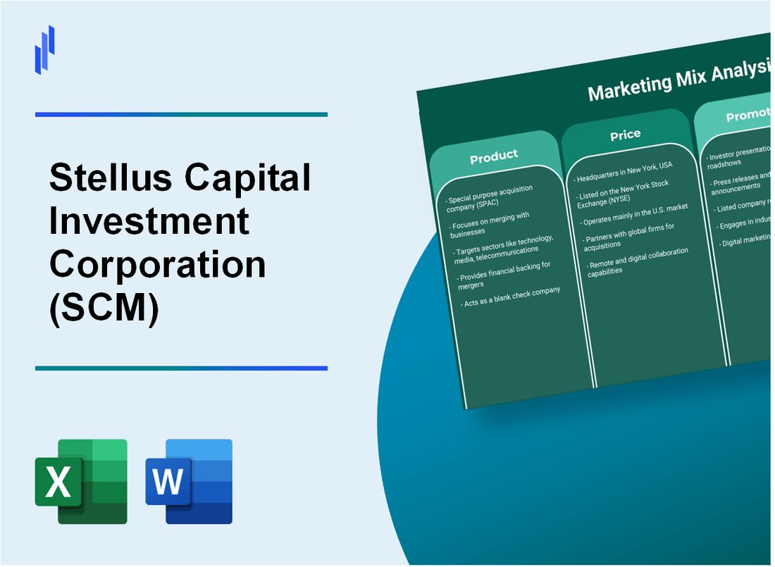 Marketing Mix Analysis of Stellus Capital Investment Corporation (SCM)