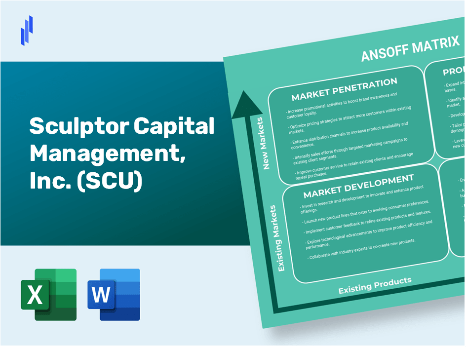 Sculptor Capital Management, Inc. (SCU)Ansoff Matrix