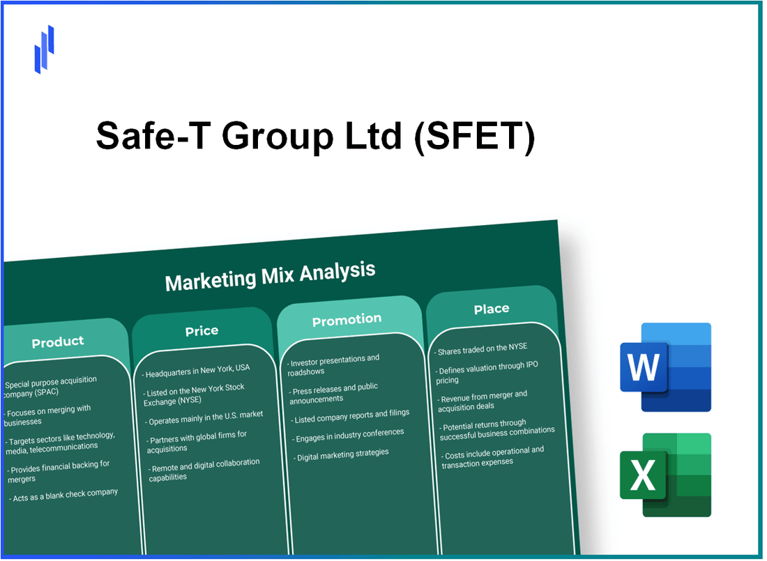 Marketing Mix Analysis of Safe-T Group Ltd (SFET)