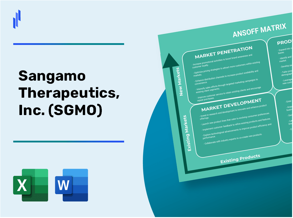 Sangamo Therapeutics, Inc. (SGMO)Ansoff Matrix