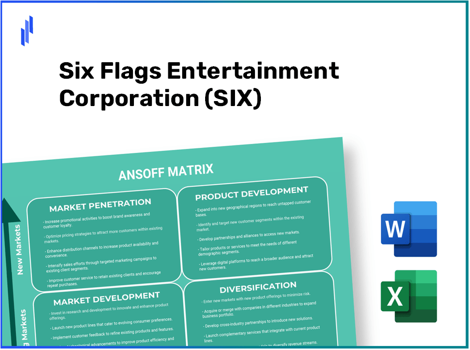 Six Flags Entertainment Corporation (SIX)Ansoff Matrix