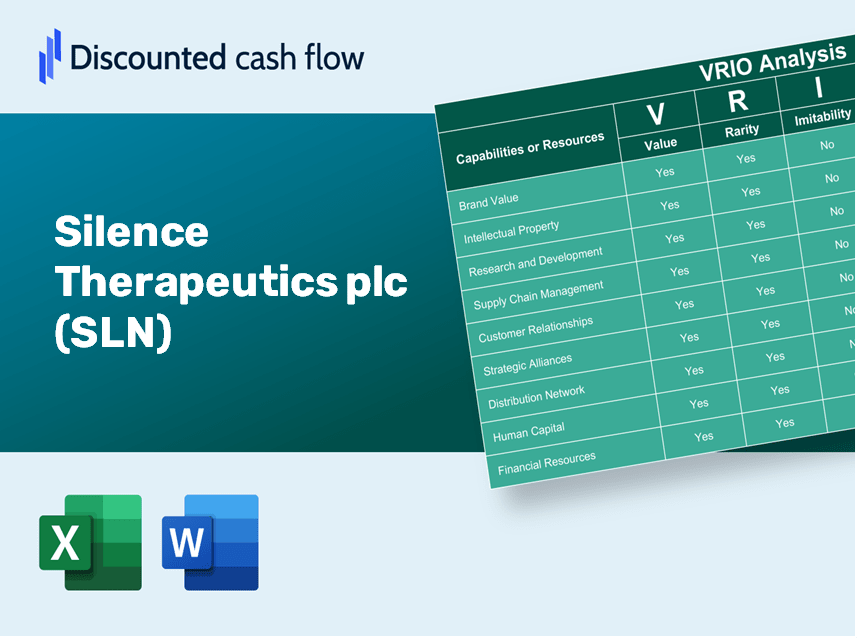 Silence Therapeutics plc (SLN): VRIO Analysis [10-2024 Updated]