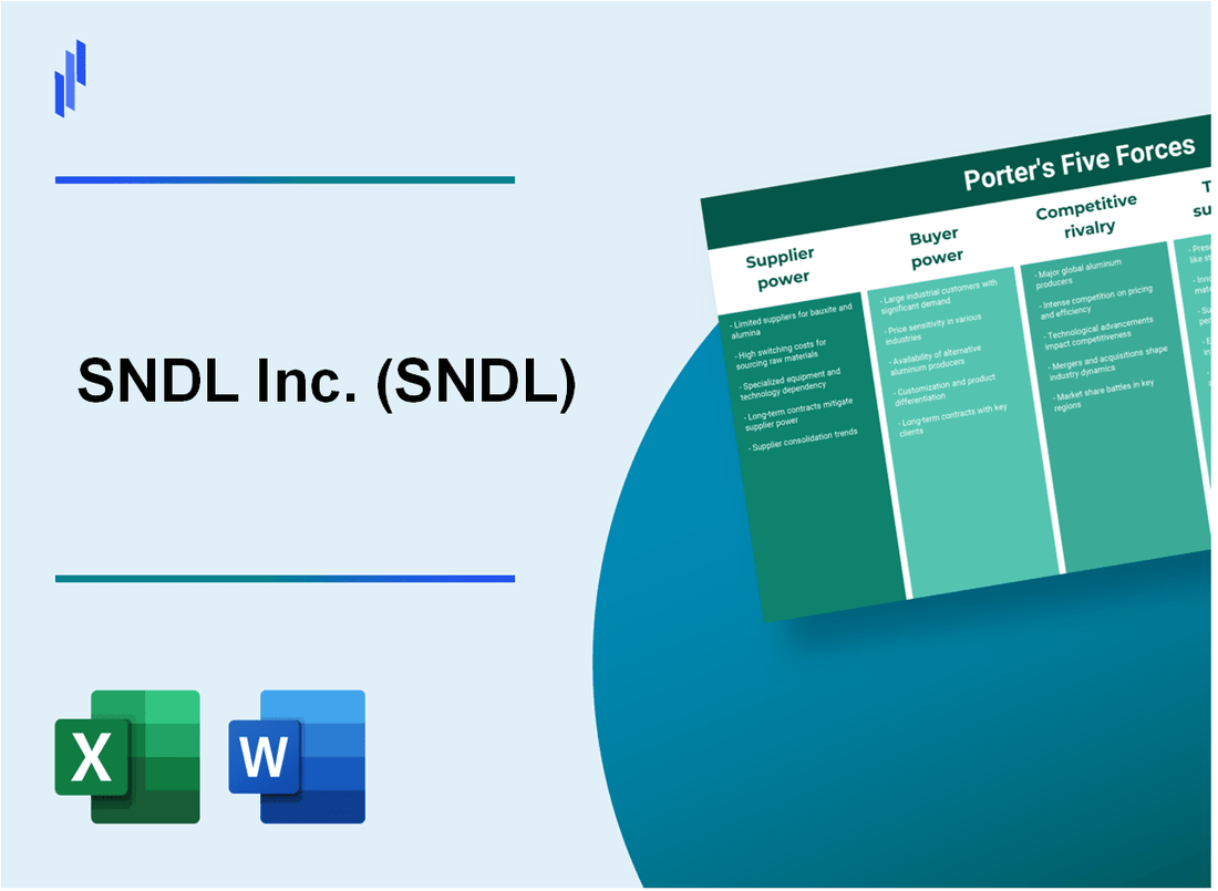 What are the Porter’s Five Forces of SNDL Inc. (SNDL)?