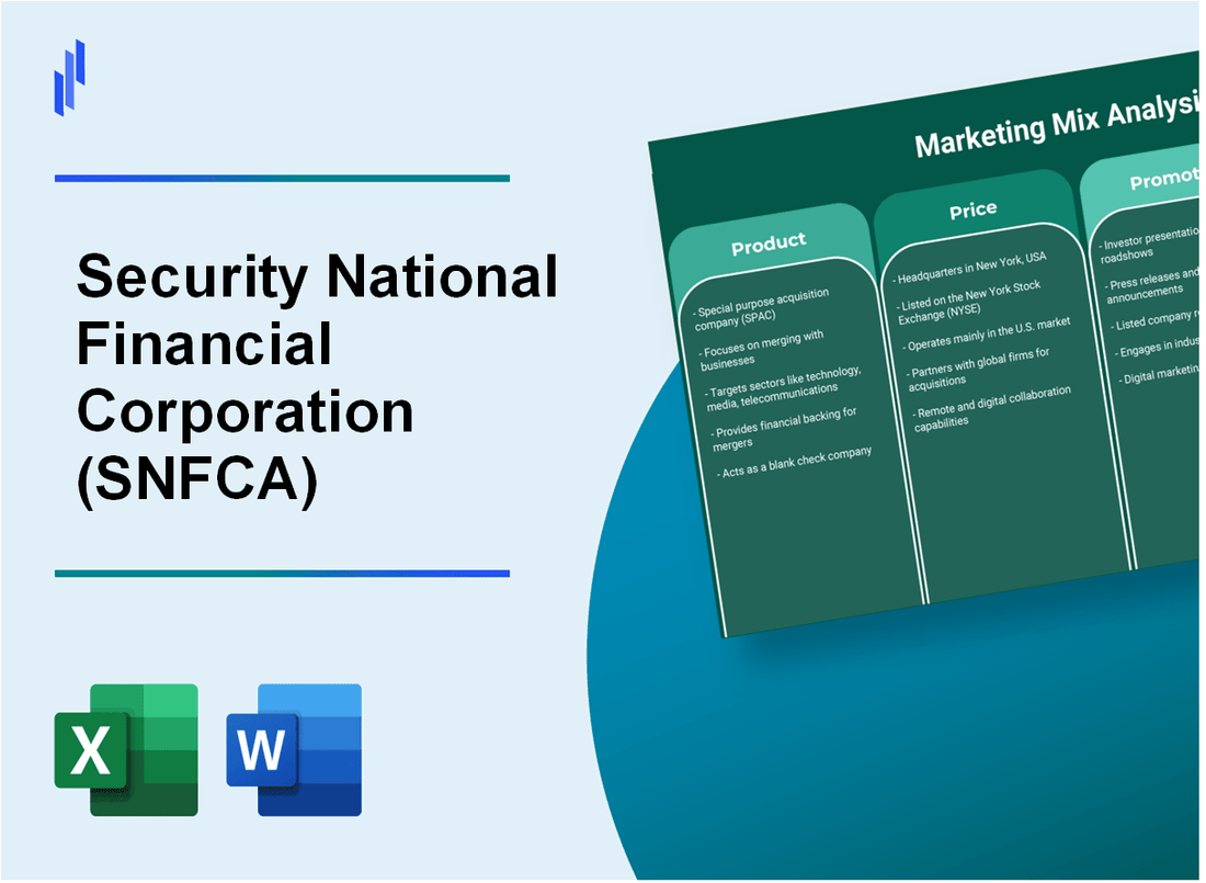 Marketing Mix Analysis of Security National Financial Corporation (SNFCA)