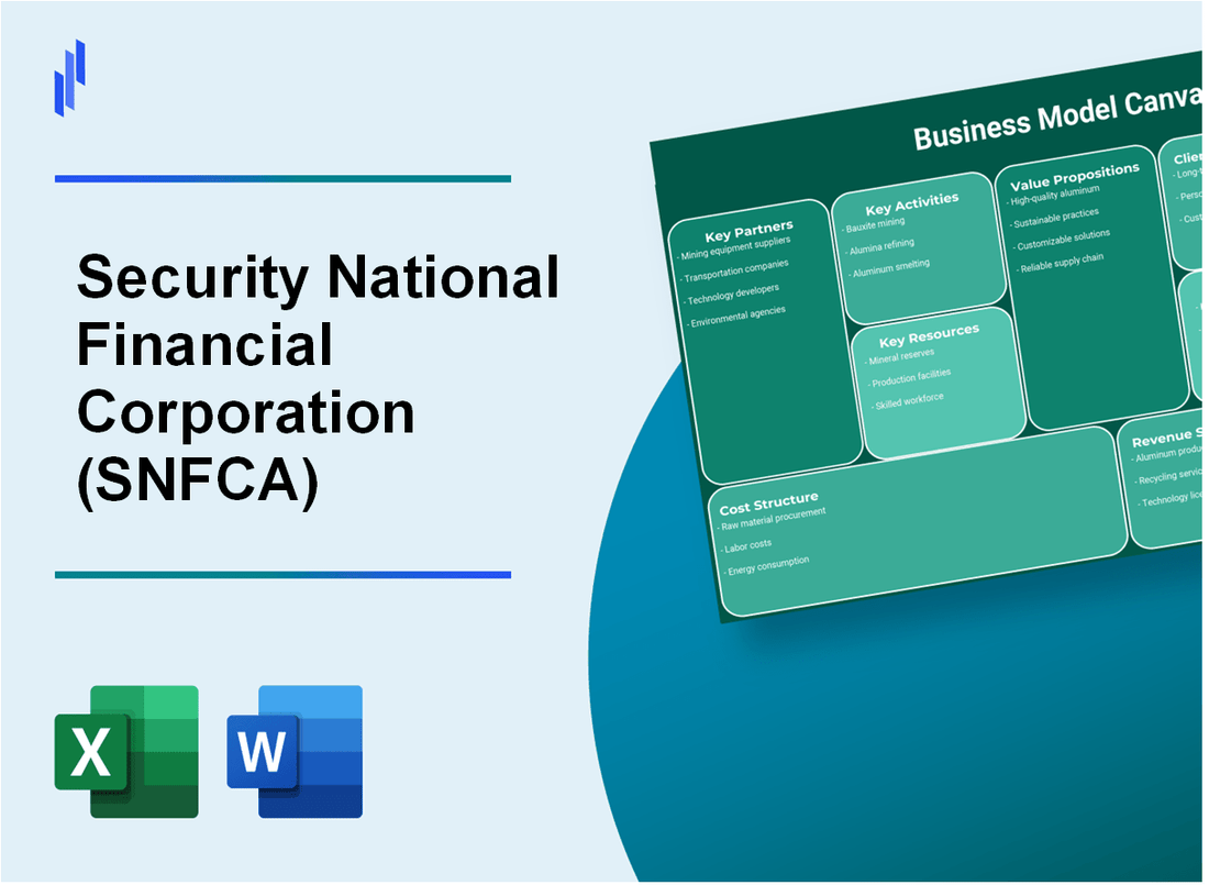 Security National Financial Corporation (SNFCA): Business Model Canvas