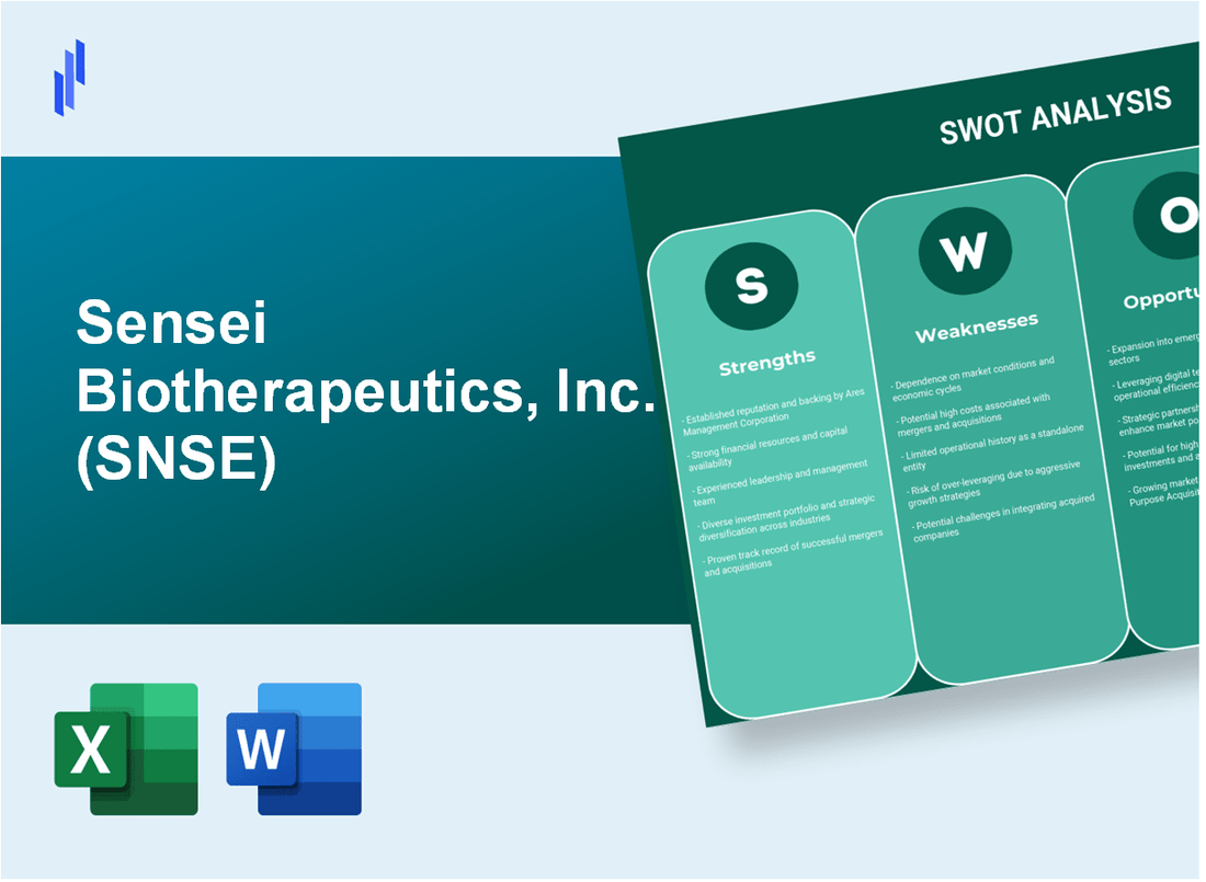 Sensei Biotherapeutics, Inc. (SNSE) SWOT Analysis