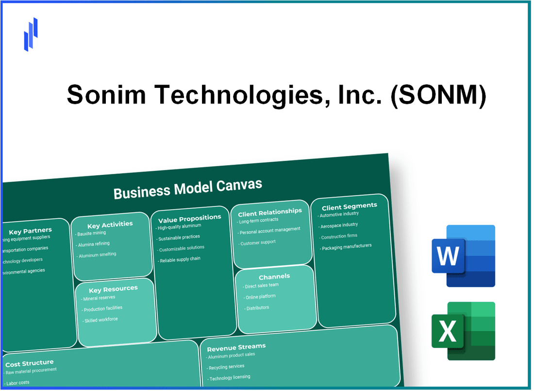 Sonim Technologies, Inc. (SONM): Business Model Canvas