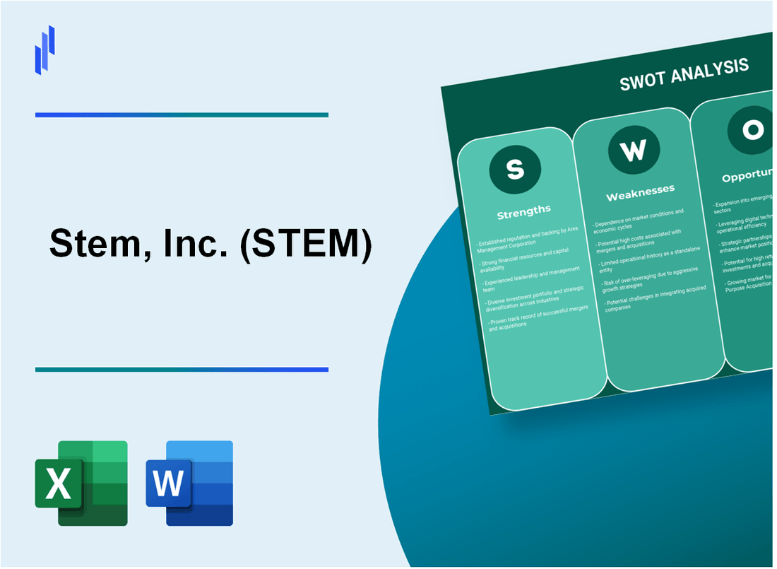 Stem, Inc. (STEM) SWOT Analysis