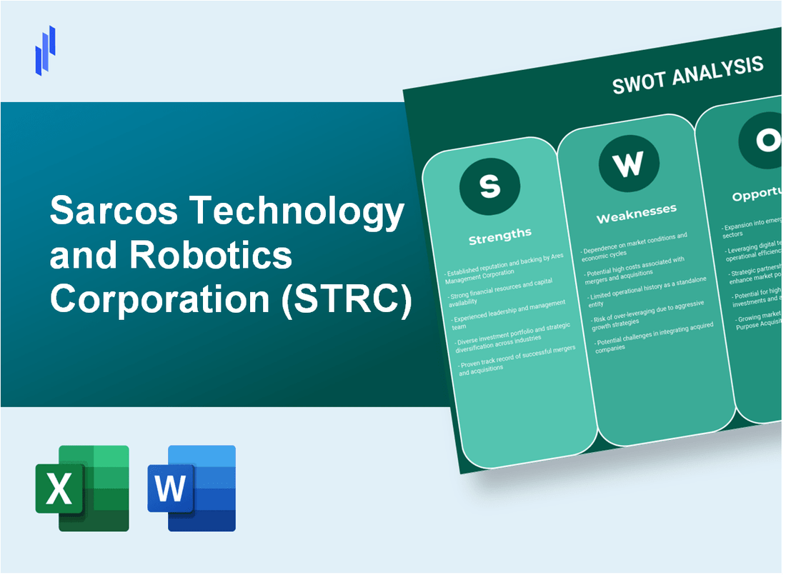 Sarcos Technology and Robotics Corporation (STRC) SWOT Analysis