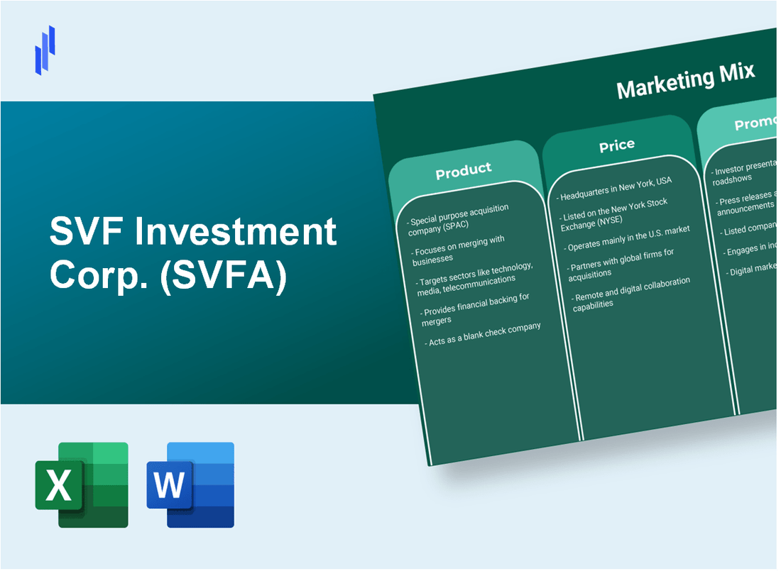 Marketing Mix Analysis of SVF Investment Corp. (SVFA)