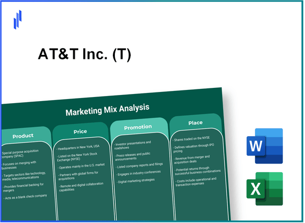 Marketing Mix Analysis of AT&T Inc. (T)