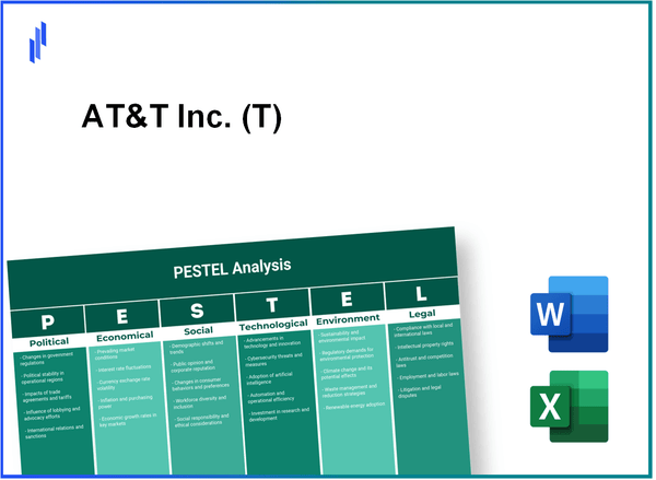 PESTEL Analysis of AT&T Inc. (T)